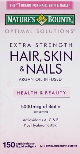 Nature's Bounty Advanced Hair, Skin & Nails, 150 Rapid Release Softgels